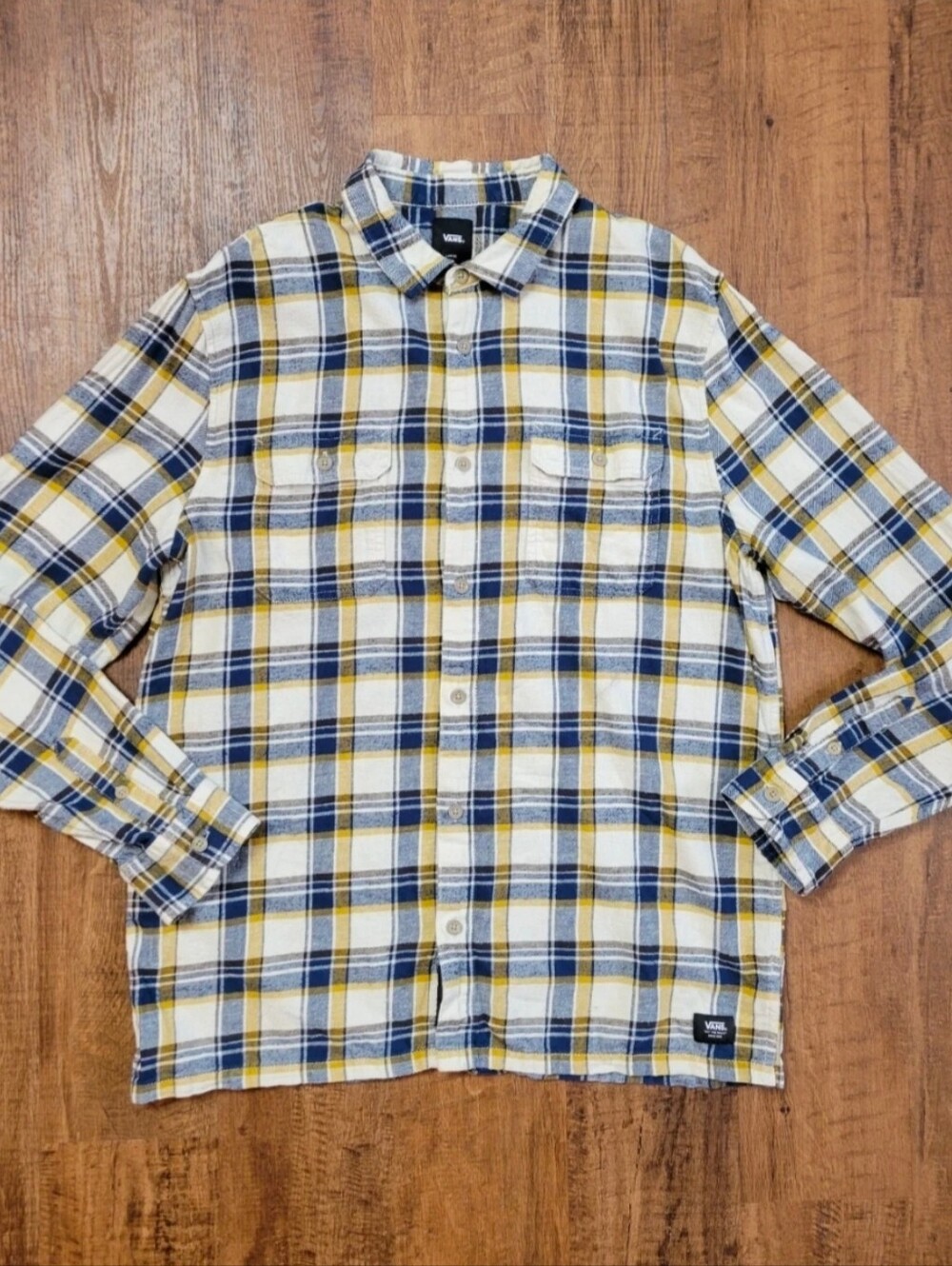 Vans plaid flannel shirt